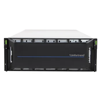 Система хранения данных Infortrend CS2060G (1xCtrl, до 60xHDD, 2xSAS12G внеш., 4x16GB, 4x10G портов iSCSI)