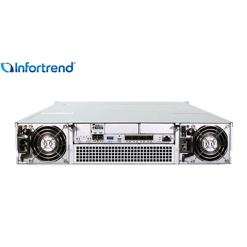 Система хранения данных Infortrend CS4025G (1xCtrl, до 25xHDD, 2xSAS12G внеш. порт, 4x16GB, 4x10G порта iSCSI)