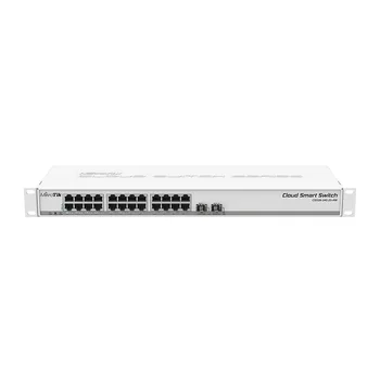 Коммутатор Cloud Smart Switch Mikrotik326-24G-2S+RM is SwOS