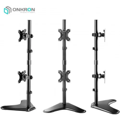 Кронштейн для мониторов Onkron D208FS черный 13"-32" макс.16кг настольный поворот и наклон