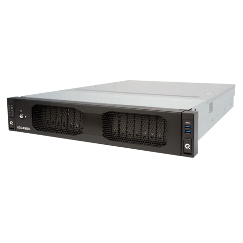 Серверная платформа Аквариус T50 D224FW, 2U, до двух процессоров Intel Xeon Scalable Gen 2, DDR4, 24x2.5", 2xM.2, 2xIntel X722, резервируемый БП