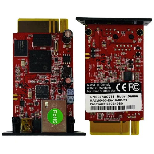 Модуль удаленного мониторинга SNMP DA806 для ИБП