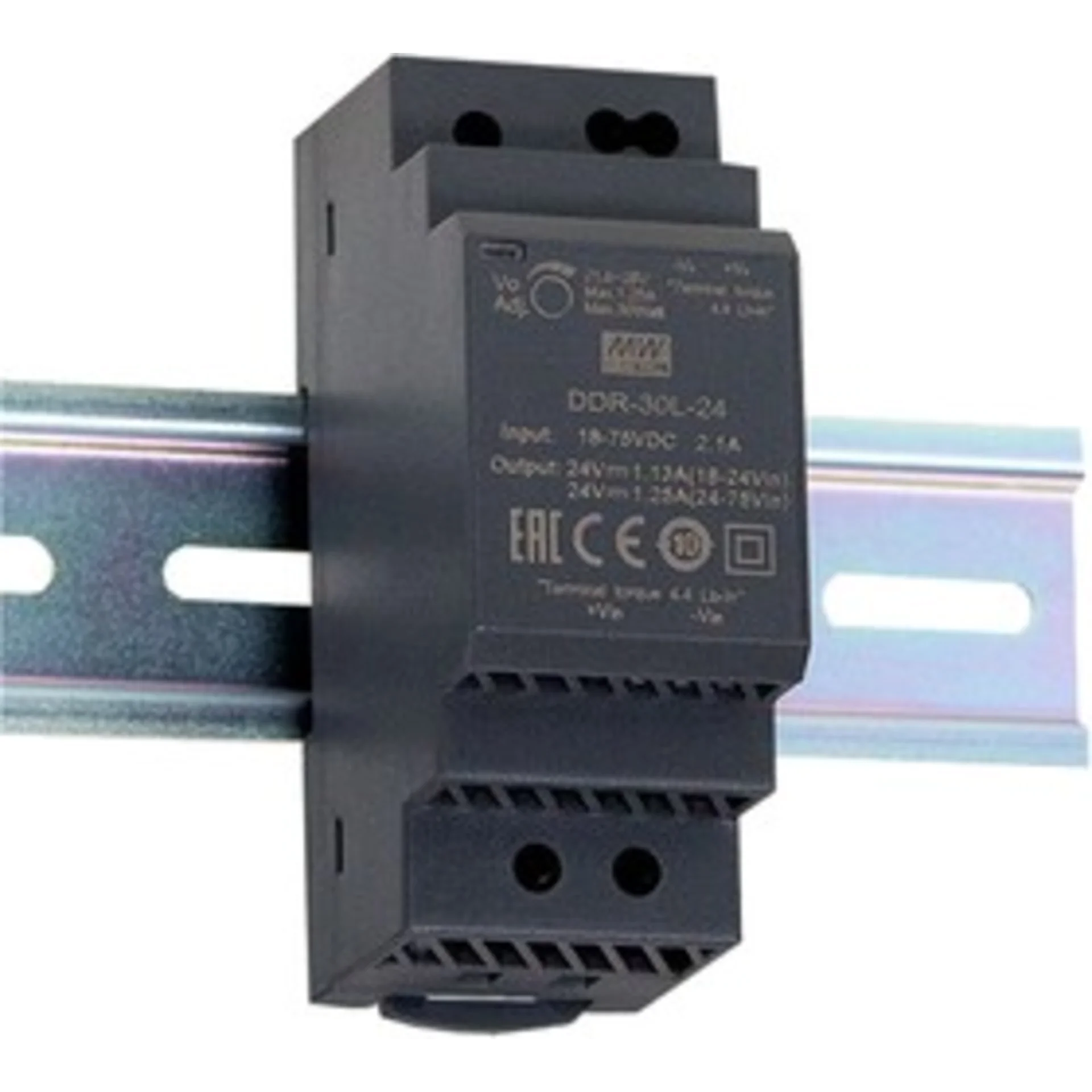 DDR-30G-5, DC/DC преобразователь, 30Вт, вход 9-36В,выход 5В/6А Mean Well