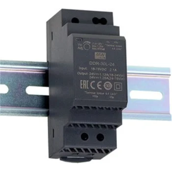 DDR-30G-5, DC/DC преобразователь, 30Вт, вход 9-36В,выход 5В/6А Mean Well