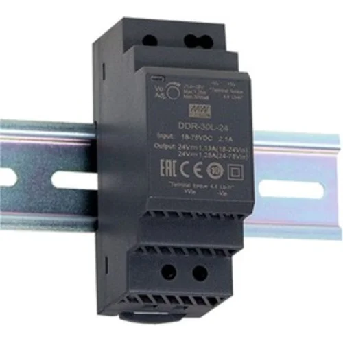 DDR-30G-5, DC/DC преобразователь, 30Вт, вход 9-36В,выход 5В/6А Mean Well