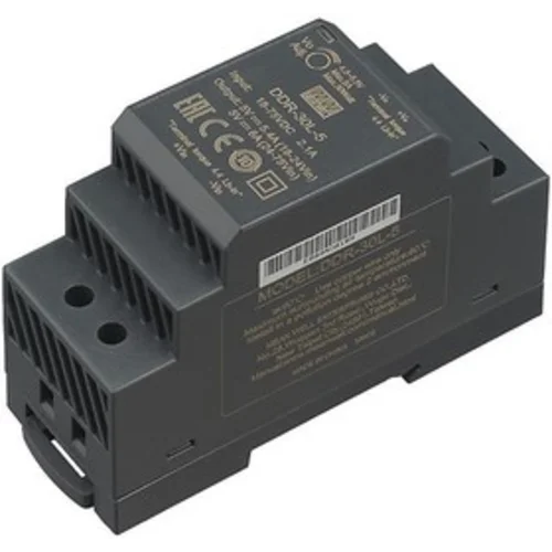 Преобразователь DC/DC, 30Вт, вход 18-75В,выход 5В/6А Mean Well