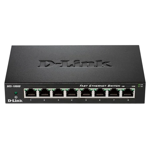 Коммутатор D-Link DES-1008D