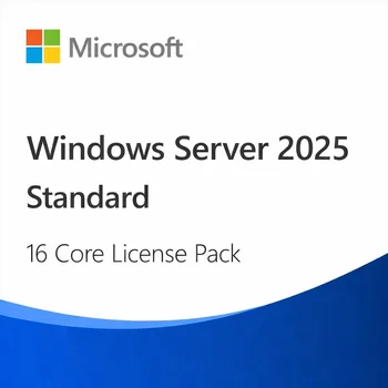 Право на использование Windows Server 2025 Standard - 16 Core License Pack