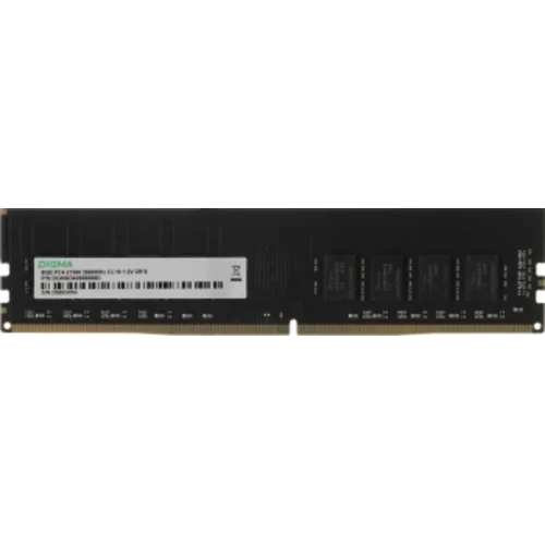 Память DDR4 8Gb 2666MHz Digma DGMAD42666008D RTL PC4-21300 CL19 DIMM 288-pin 1.2В dual rank Ret