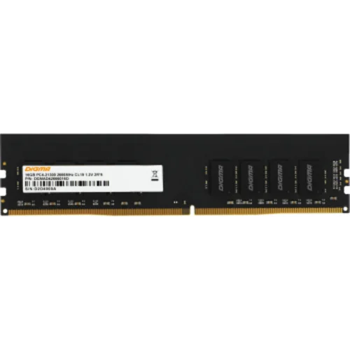 Память DDR4 16Gb 2666MHz Digma DGMAD42666016D RTL PC4-21300 CL19 DIMM 288-pin 1.2В dual rank Ret