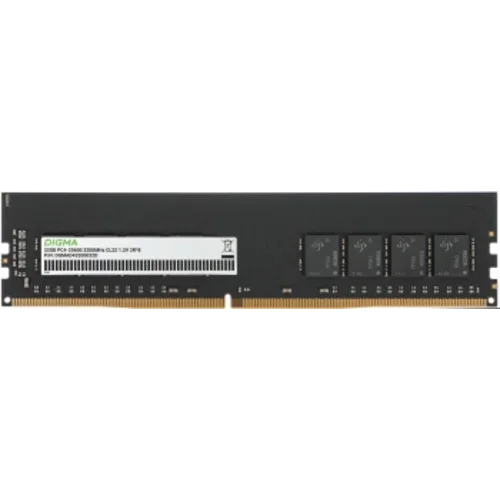Память DDR4 32GB 3200MHz Digma DGMAD43200032D RTL PC4-25600 CL22 DIMM 288-pin 1.2В dual rank Ret
