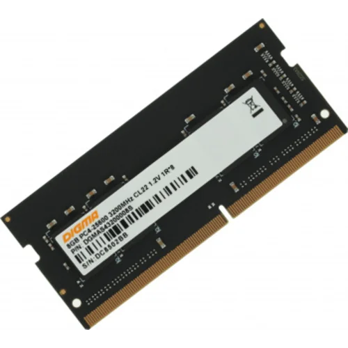 Память DDR4 8Gb 3200MHz Digma DGMAS43200008S RTL PC4-25600 CL22 SO-DIMM 260-pin 1.2В single rank Ret