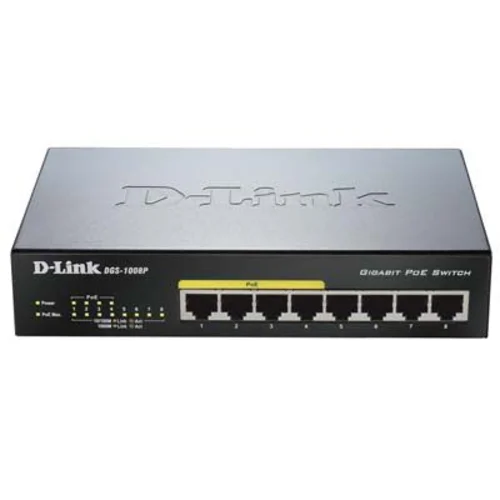 Коммутатор D-Link DGS-1008P