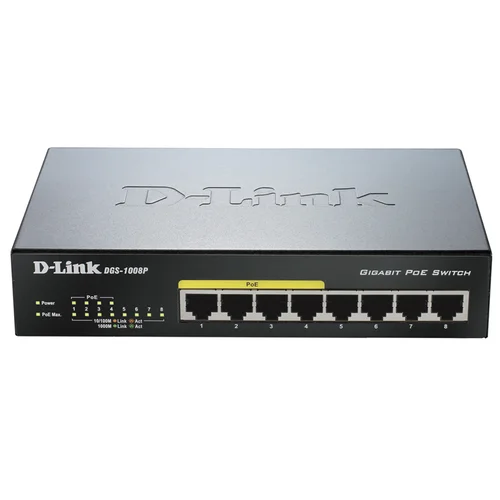 Коммутатор D-Link DGS-1008P