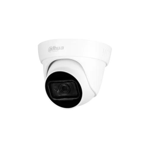 HDCVI видеокамера уличная купольная Dahua DH-HAC-HDW1230TLP-A-0280B 2Мп, фикс.объектив 2.8мм, ИК до 30м, 12В, DWDR, встр. микр., IP67