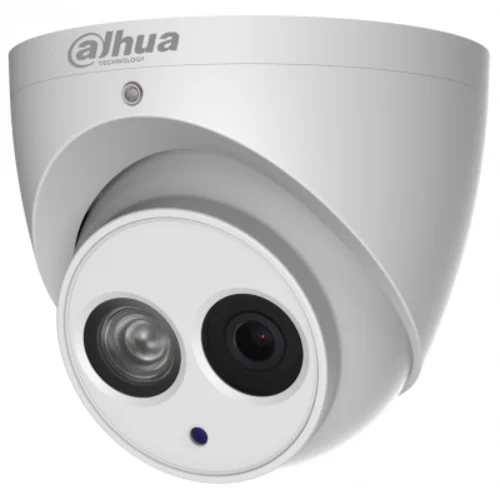 IP камера Dahua DH-IPC-HDW4431EMP-ASE-0280B купольная 4Мп, фикс. объектив 2.8мм, ИК до 50м, WDR 120дБ, встр. микр., PoE, IP67, MicroSD до 128Гб