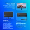 Монитор Dahua 23.8" DHI-LM24-B200S черный VA LED 5ms 16:9 HDMI M/M матовая 3000:1 250cd 178гр/178гр