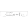IP Видеорегистратор Dahua DHI-NVR2108-4KS2 8-ми канальный, до 8Мп, до 80Мбит/с, 1HDD до 6Тб, аудио вх./вых., HDMI, VGA, 2 порта USB2.0