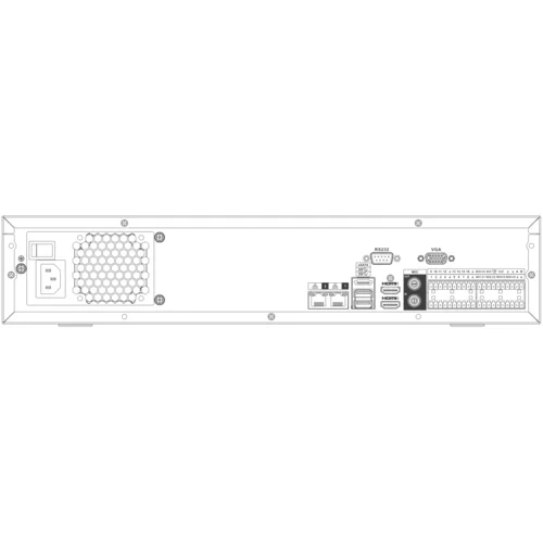 IP Видеорегистратор Dahua DHI-NVR5864-4KS2 до 64 камер, до 12 Мп, 8 HDD до 48 Тб