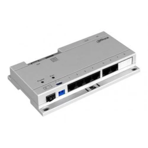 PoE коммутатор для видеодомофонии DAHUA DHI-VTNS1060A 6-портовый неуправляемый, стандарт dahua poe.