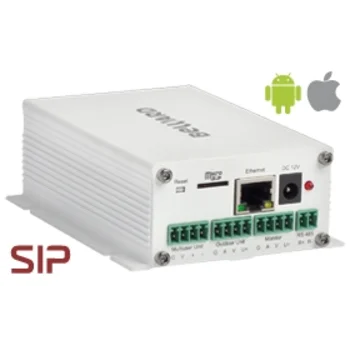 Преобразователь DK103M одно- и многоабонентных аналоговых домофонов в IP