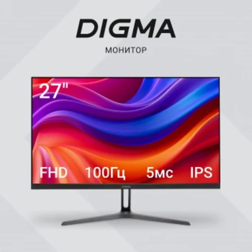 Монитор Digma 27" Progress 27P301F черный IPS LED 16:9 HDMI M/M матовая 300cd 178гр/178гр 1920x1080