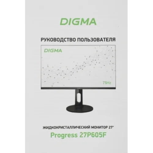 Монитор Digma 27" Progress 27P605F черный IPS LED 5ms 16:9 HDMI M/M матовая HAS Piv 300cd 178гр/178г