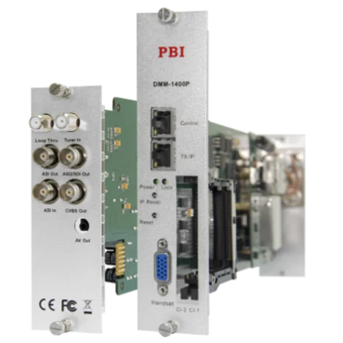 Модуль профессионального IRD приемника PBI DMM-1400P-32IP-T для цифровой ГС PBI DMM-1000