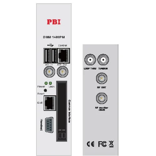 Модуль трансмодулятора QAM DMM-1400PM-S2C для цифровой ГС PBI DMM-1000