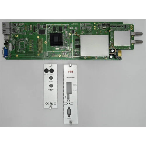 Модуль профессионального IPTV приёмника и двойного аналогового модулятора PBI DMM-1701IM-04 Б/У