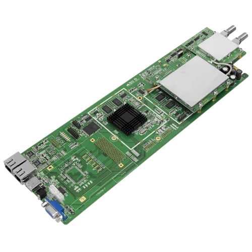 Модуль профессионального IPTV приёмника и двойного аналогового модулятора PBI DMM-1701IM-04