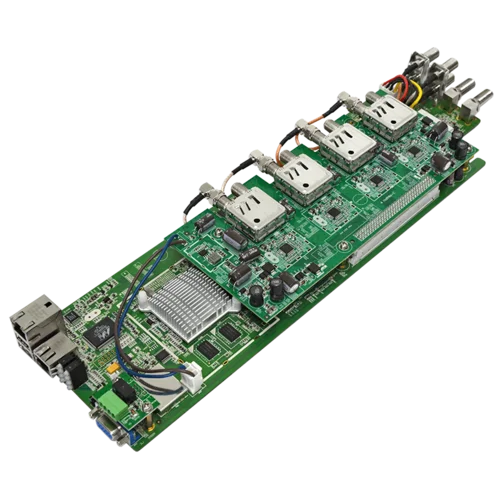 Модуль 4-тюнерного трансмодулятора QAM DMM-2400TM-30S2C на 4 DVB-C для цифровой ГС PBI DMM-1000