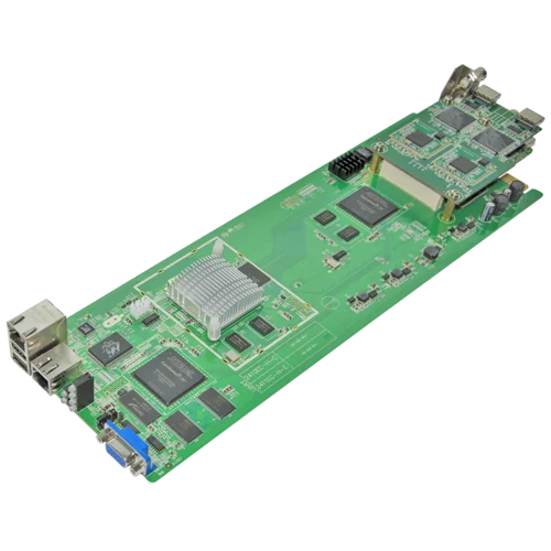 Модуль 4х канального H.264 HD/SD кодера/транскодера PBI DMM-2410EC-H для цифровой ГС PBI DMM-1000