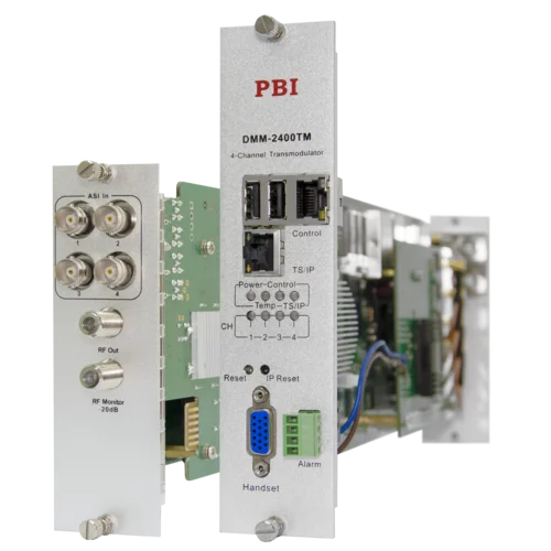 Модуль 4х-канального QAM модулятора PBI DMM-2410TM-30AC для цифровой ГС PBI DMM-1000