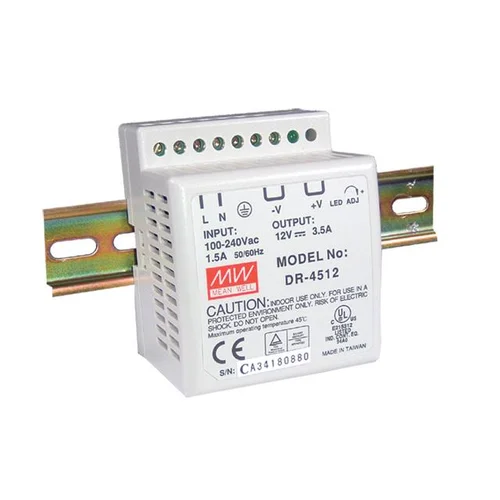 DR-45-24 Блок питания на DIN-рейку, 24В, 2А, 45Вт Mean Well