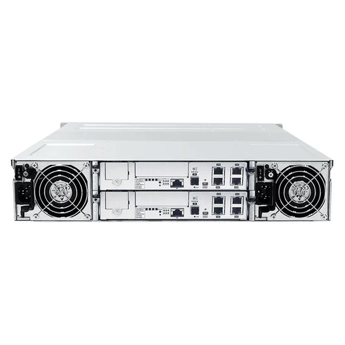 Система хранения данных Infortrend DS1012R2C-B Gen2 (2xCtrl, до 12xHDD, 2xSAS12G внеш. порт, 2x2GB, 8x1G порта iSCSI)