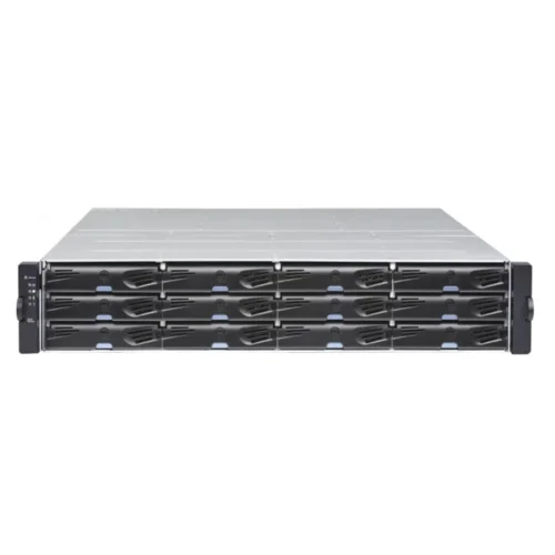 Система хранения данных Infortrend EonStor DS 1000 G3 2U, 12x3.5", 2xCtrl. 8GB total (2x4GB), 2x12G SAS, 2xHost Board, 2xPSU, 2xSup.Cap, Rails