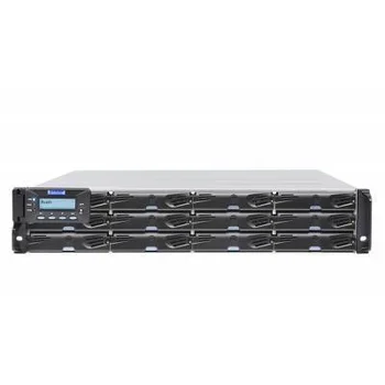 Система хранения данных Infortrend DS3012RUC-C Gen2 (2xCtrl, до 12xHDD, 2xSAS12G внеш. порт, 2x4GB, 8x1G портов iSCSI)