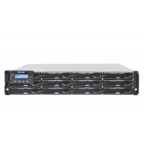 Система хранения данных Infortrend DS3012RUC-C Gen2 (2xCtrl, до 12xHDD, 2xSAS12G внеш. порт, 2x4GB, 8x1G портов iSCSI)
