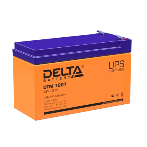 Аккумуляторная батарея Delta DTM 1207
