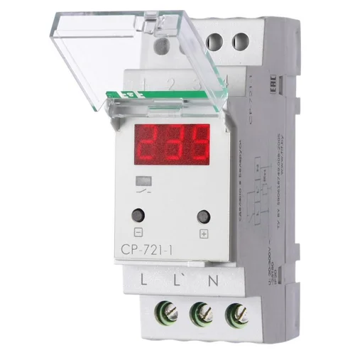 Реле напряжения CP-721-1 (однофазное; цифровая индикация; напряжение питания 50-450В контакт 1NO 63А