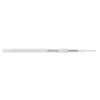 Кабель NETLAN коаксиальный, RG-6 (75 Ом), одножильный, CCS (омедненная сталь), внутренний, PVC нг(A), белый, 100м
