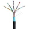 Кабель NETLAN F/UTP 25 пар, Кат.5 (Класс D), 100МГц, одножильный, BC (чистая медь), внешний, PE до -40C, черный, 305м