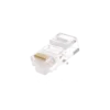 Коннектор NETLAN RJ45/8P8C под витую пару, Кат.5e (Класс D), неэкранированный, уп.100 шт.