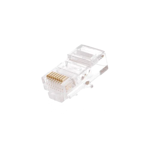 Коннектор NETLAN RJ45/8P8C под витую пару, Кат.5e (Класс D), неэкранированный, уп.100 шт.