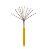 Кабель NETLAN U/UTP 10 пар, Кат.5 (Класс D), 100МГц, одножильный, BC (чистая медь), внутренний, LSZH нг(B)-HF, оранжевый, 305м