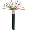 Кабель NETLAN U/UTP 16 пар, Кат.5 (Класс D), 100МГц, одножильный, BC (чистая медь), внешний, PE до -40C, черный, 305м