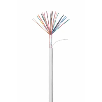 Кабель NETLAN U/UTP 16 пар, Кат.5 (Класс D), 100МГц, одножильный, BC (чистая медь), внутренний, PVC нг(B), серый, 305м