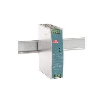 EDR-75-48 Блок питания на DIN-рейку, 48В, 1,6 А, 75Вт Mean Well