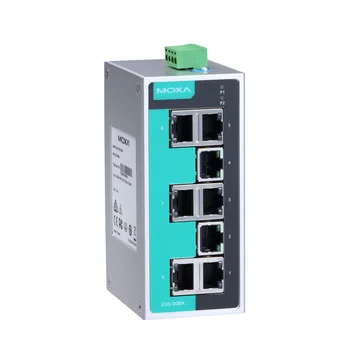 Компактный коммутатор 8 x 10/100BaseTX в металлическом корпусе с расширенным диапазоном температур MOXA